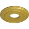Ekena Millwork Classic Ceiling Medallion (Fits Canopies up to 7 1/4"), 12 3/8"OD x 4"ID x 1 1/8"P, Rich Gold CM12CLRGS - alternate 2